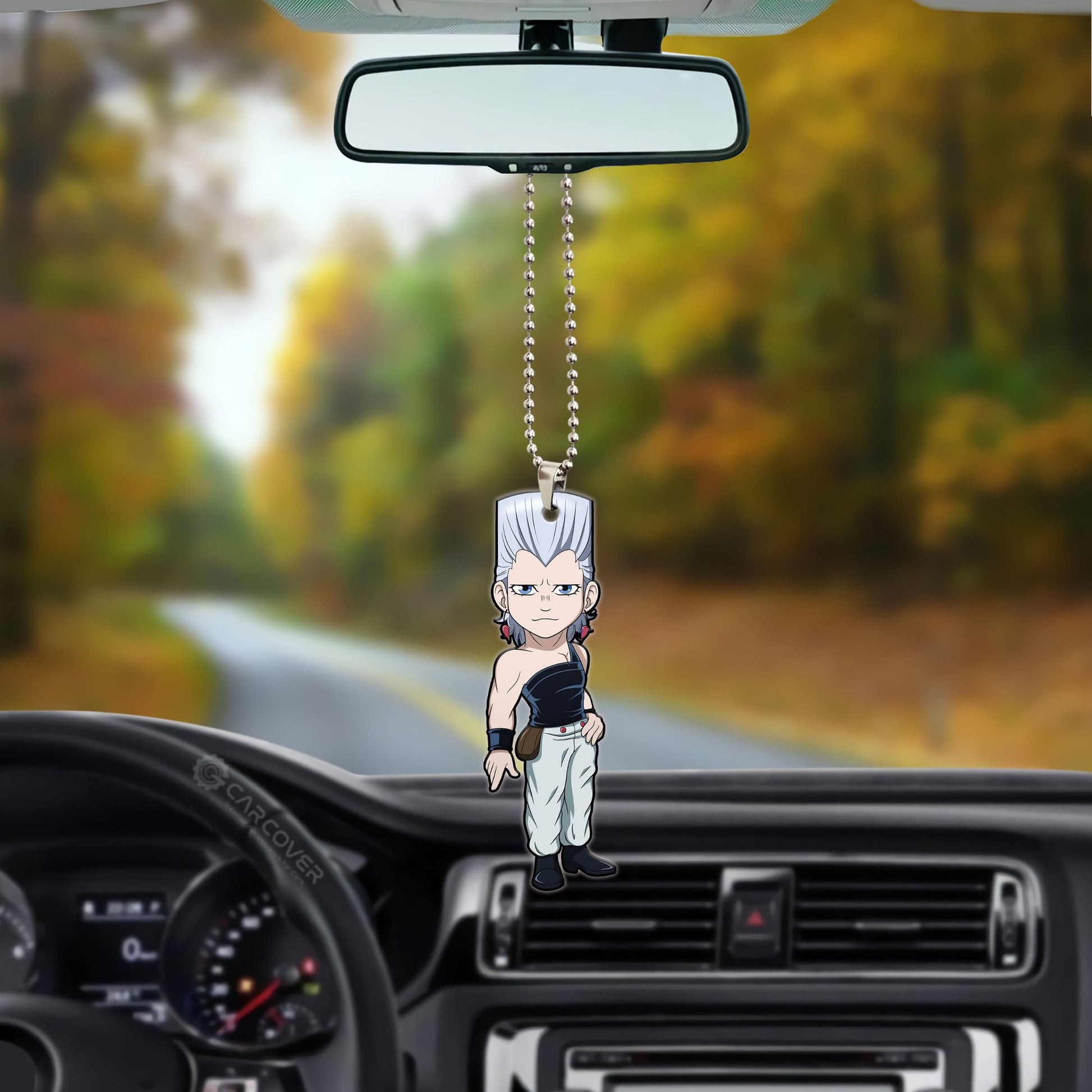 Jean Pierre Polnareff Ornament Custom JoJo's Bizarre Adventure Anime Car Interior Accessories - Gearcarcover - 3