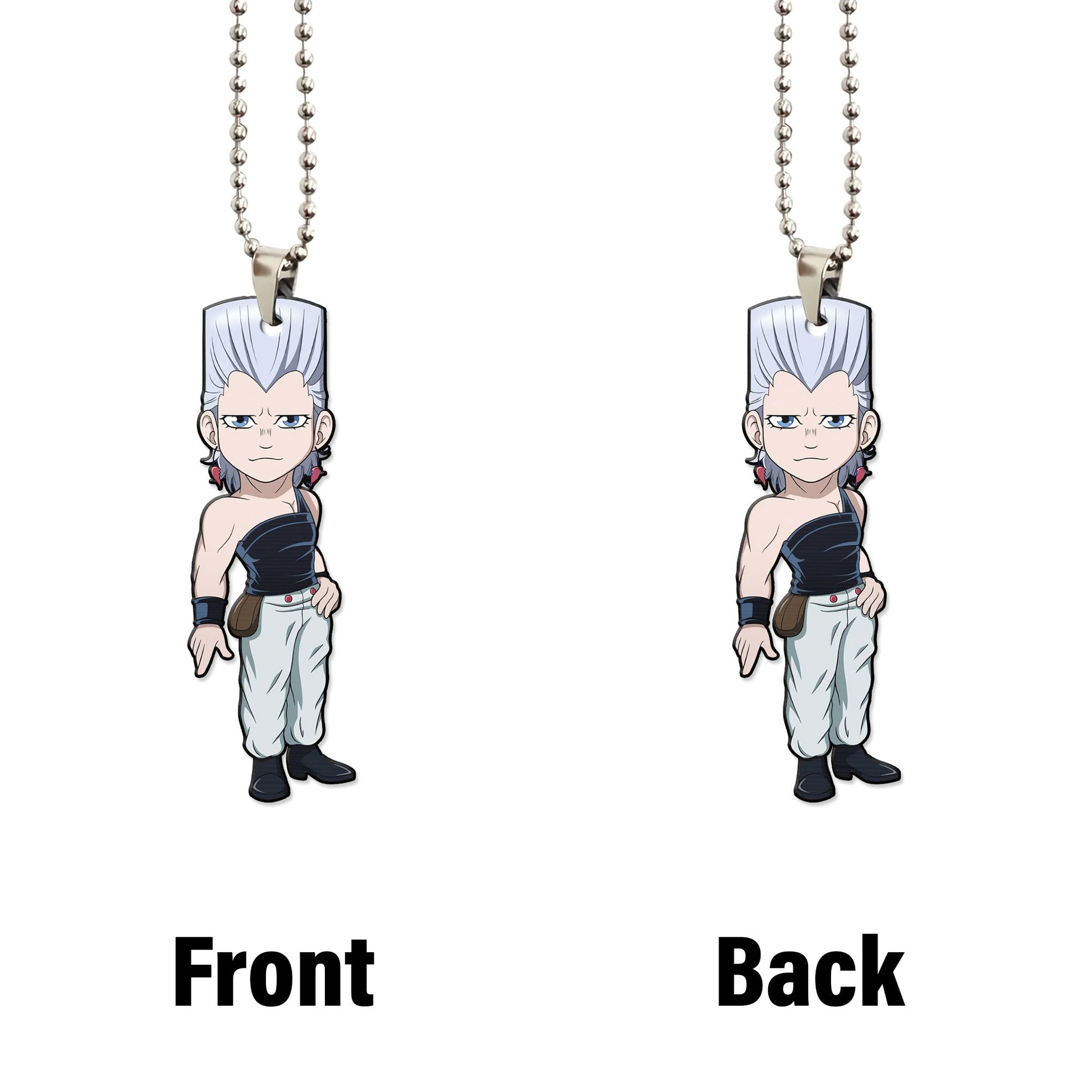 Jean Pierre Polnareff Ornament Custom JoJo's Bizarre Adventure Anime Car Interior Accessories - Gearcarcover - 4