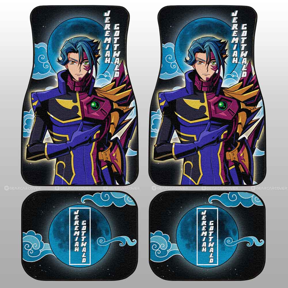 Jeremiah Gottwald Car Floor Mats Custom Code Geass Anime Car Accessories - Gearcarcover - 2