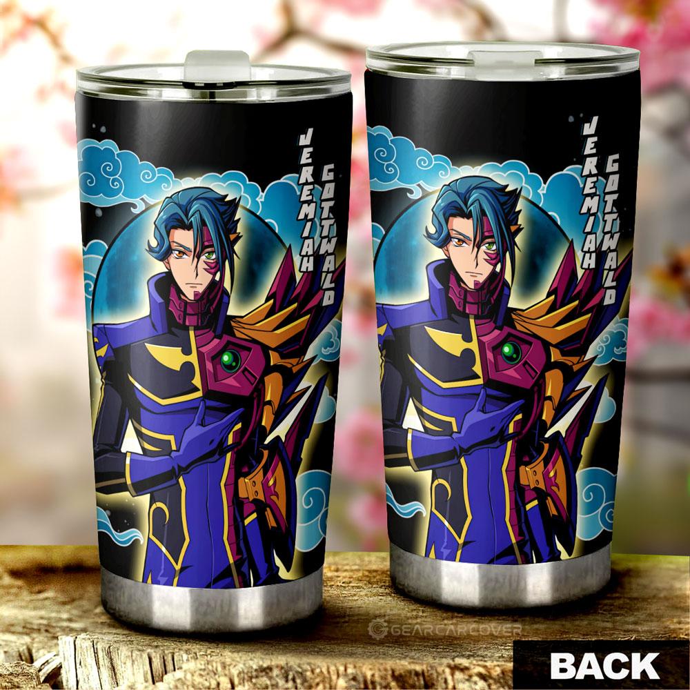 Jeremiah Gottwald Tumbler Cup Custom Code Geass Anime Car Accessories - Gearcarcover - 3