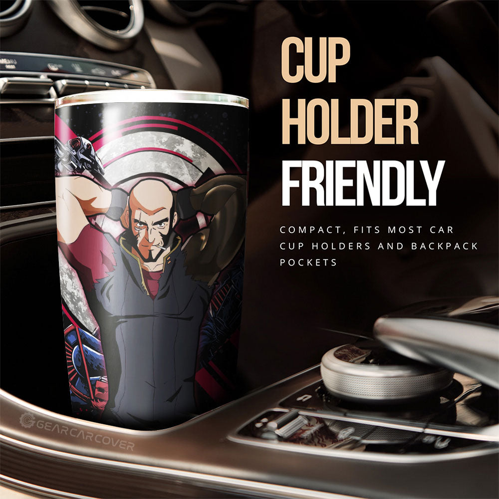 Jet Black Tumbler Cup Custom Cowbop Bebop Anime - Gearcarcover - 2