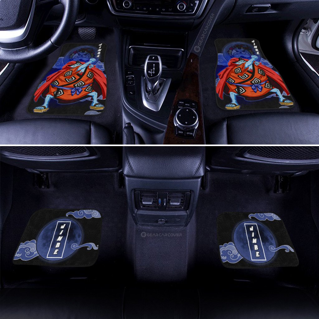 Jinbe Car Floor Mats Custom Anime One Piece Car Accessories For Anime Fans - Gearcarcover - 3