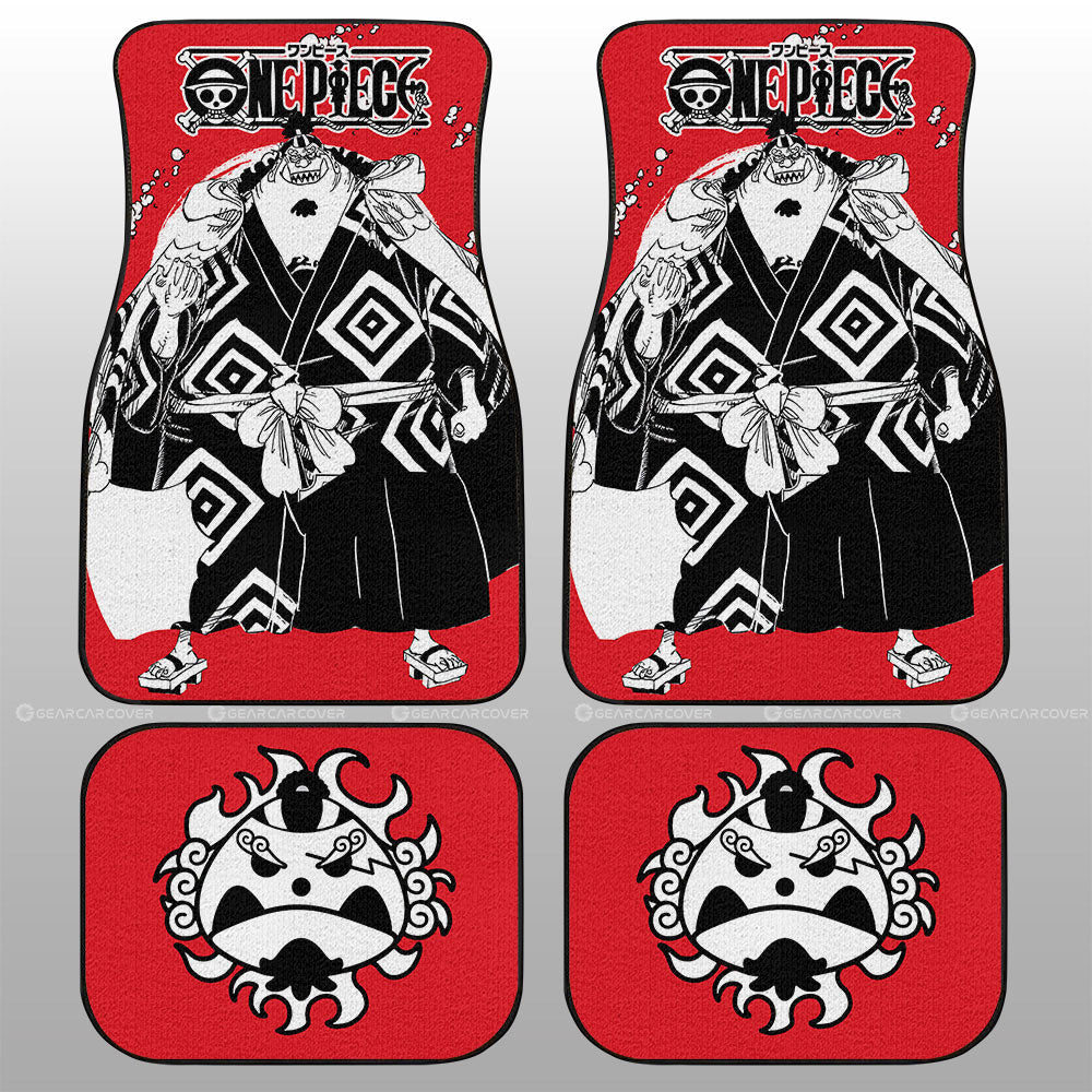 Jinbe Car Floor Mats Custom One Piece Anime Car Accessories - Gearcarcover - 2
