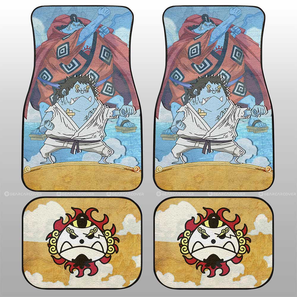 Jinbe Car Floor Mats Custom One Piece Map Anime Car Accessories - Gearcarcover - 2