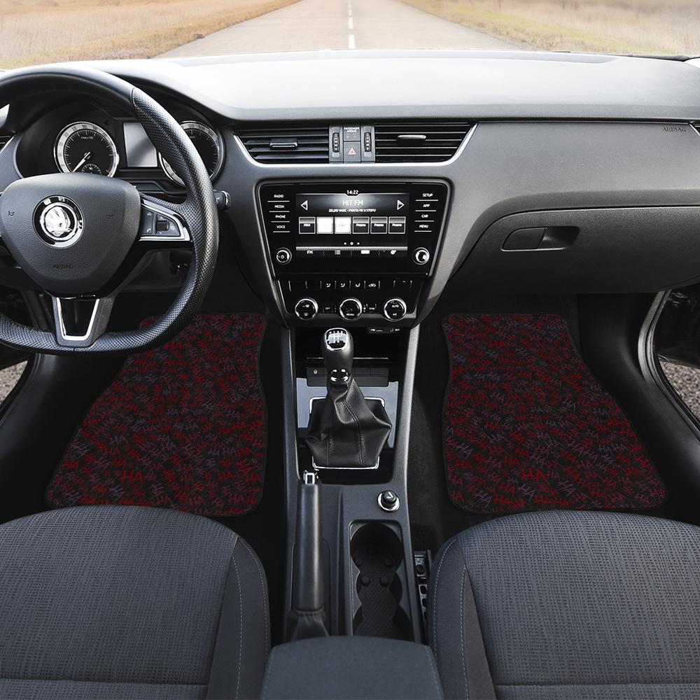 Joker Laugh Car Floor Mats Custom Haha Pattern Car Accessories - Gearcarcover - 2