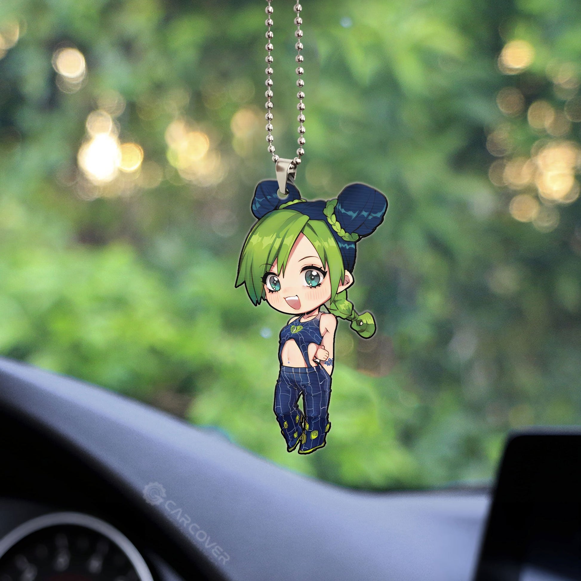 Jolyne Cujoh Ornament Custom JoJo's Bizarre Adventure Anime Car Interior Accessories - Gearcarcover - 2
