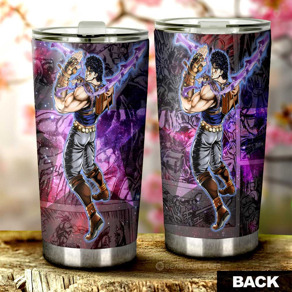 Jonathan Joestar Tumbler Cup Custom JJBA Anime Car Accessories Galaxy Style - Gearcarcover - 3
