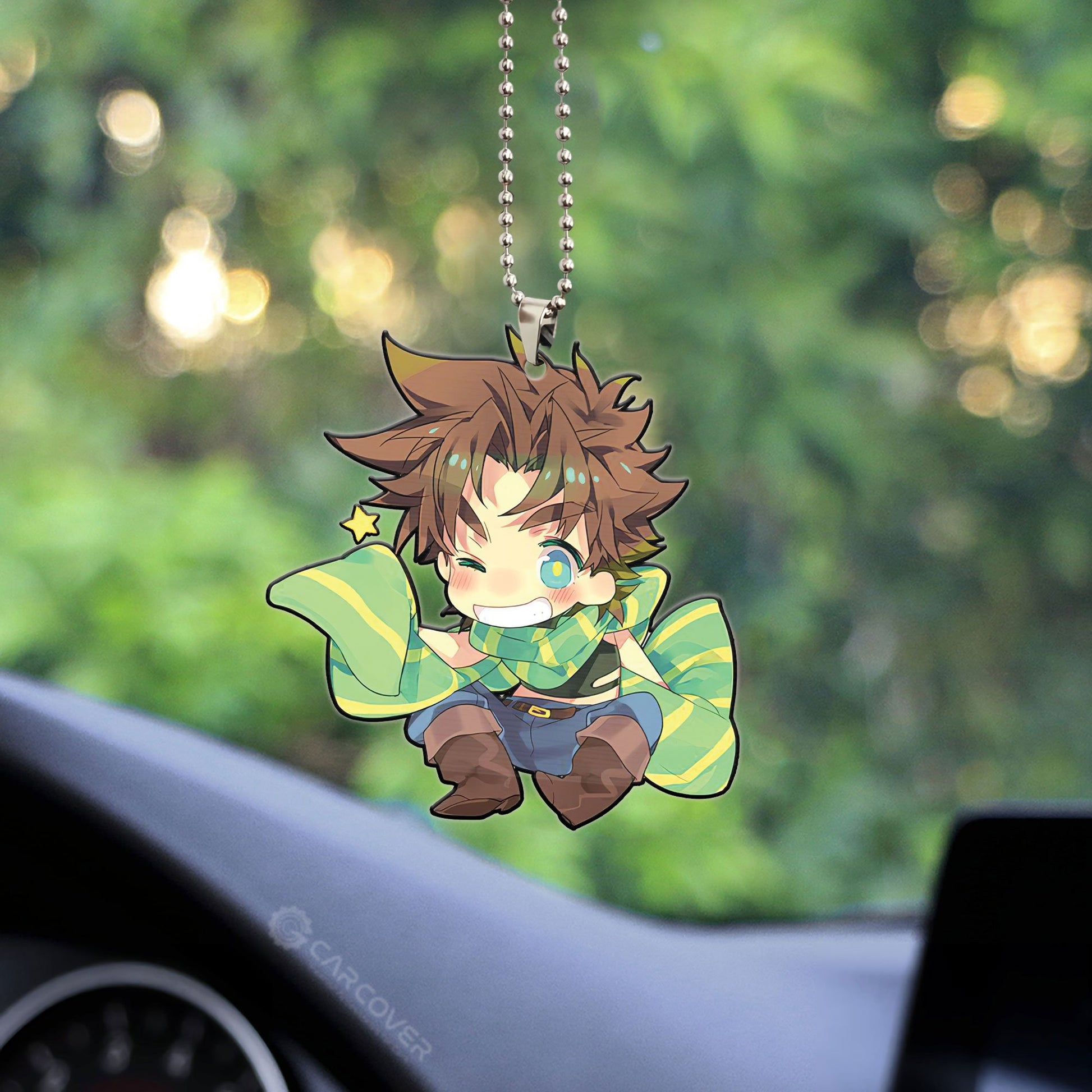 Joseph Joestar Ornament Custom Anime JoJo's Bizarre Adventure Car Interior Accessories - Gearcarcover - 2