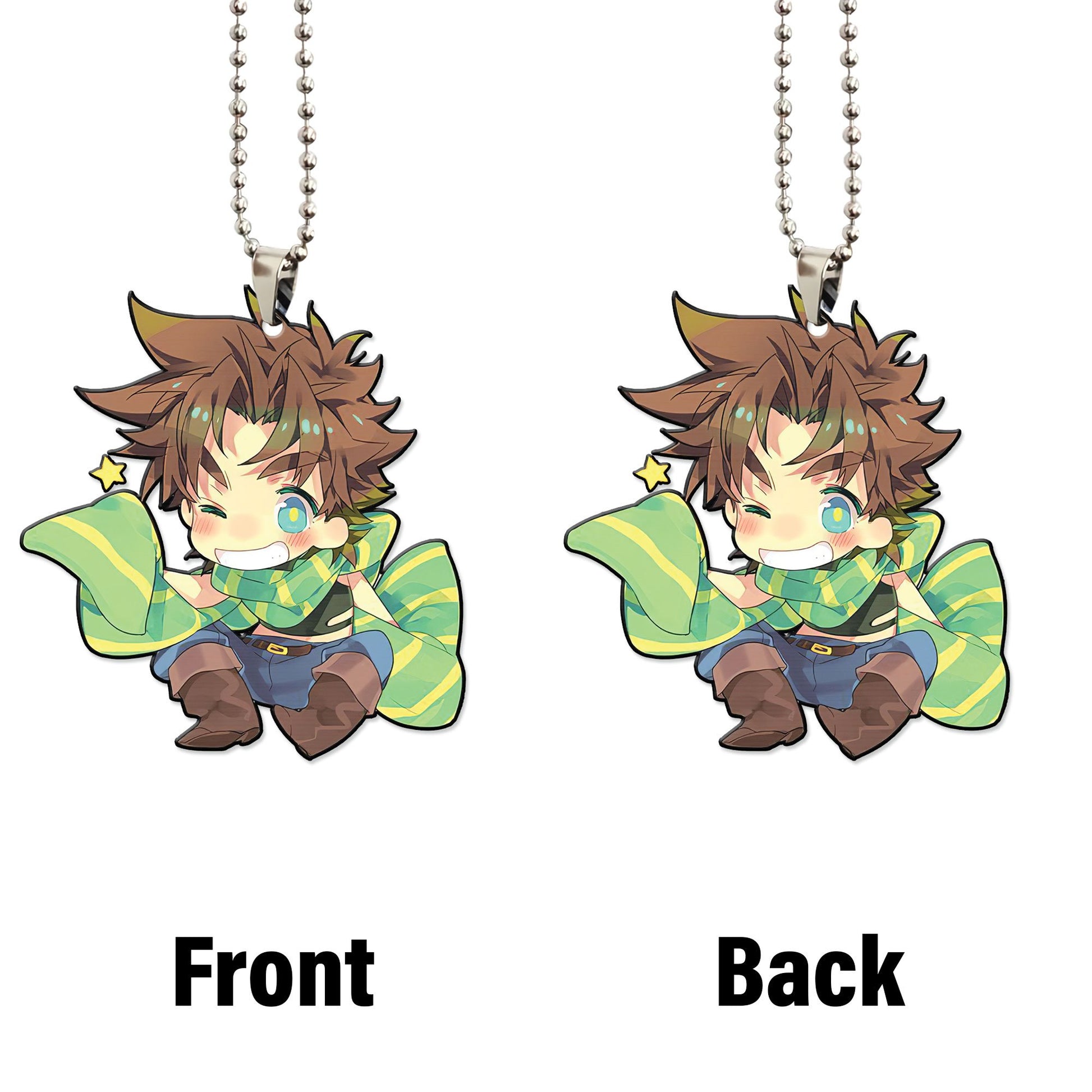 Joseph Joestar Ornament Custom Anime JoJo's Bizarre Adventure Car Interior Accessories - Gearcarcover - 4