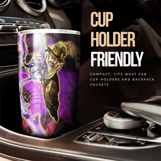 Joseph Joestar Tumbler Cup Custom Galaxy Manga JJBA Anime - Gearcarcover - 2