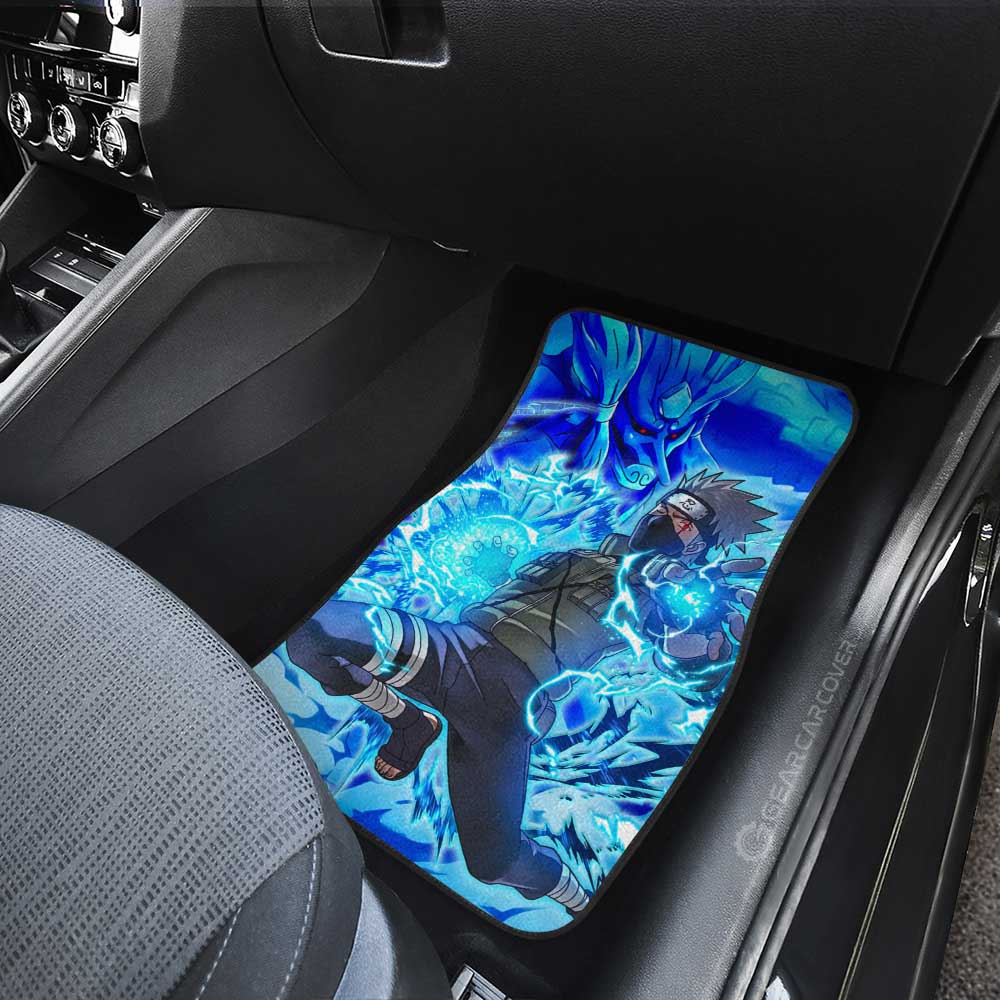 Kakashi Car Floor Mats Custom Sharingan Eye Car Accessories - Gearcarcover - 3