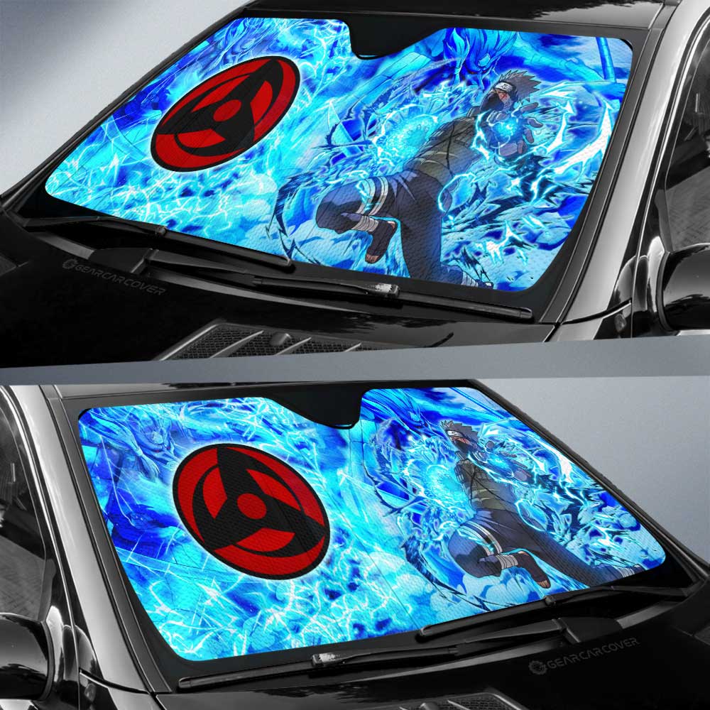 Kakashi Car Sunshade Custom Sharingan Eye Car Accessories - Gearcarcover - 2