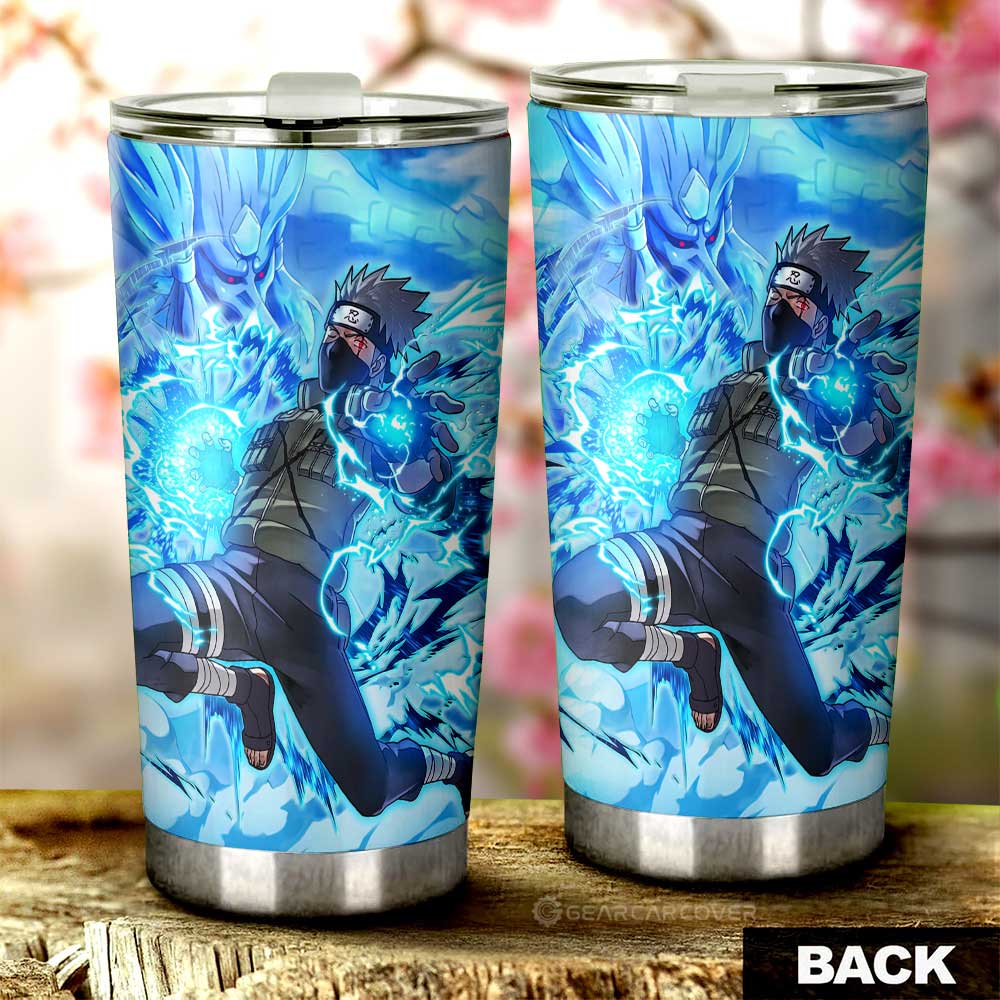 Kakashi Tumbler Cup Custom Sharingan Eye Car Accessories - Gearcarcover - 3