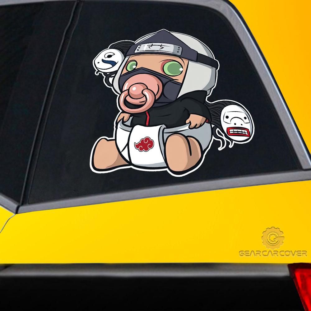 Kakuzu Car Sticker Custom Akatsuki Member Naru Anime Car Accessories - Gearcarcover - 2