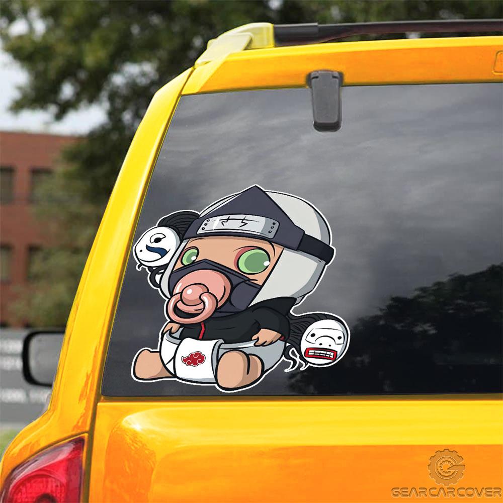 Kakuzu Car Sticker Custom Akatsuki Member Naru Anime Car Accessories - Gearcarcover - 3