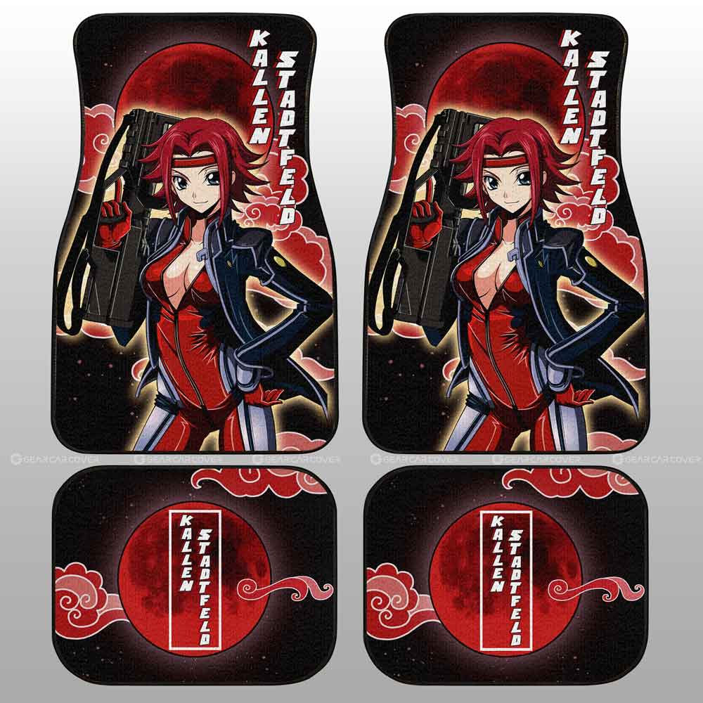 Kallen Stadtfeld Car Floor Mats Custom One Punch Man Anime Car Accessories - Gearcarcover - 2