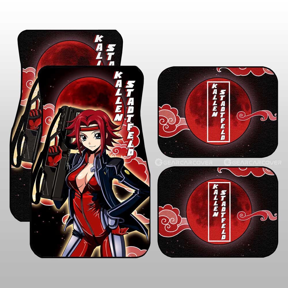 Kallen Stadtfeld Car Floor Mats Custom One Punch Man Anime Car Accessories - Gearcarcover - 1