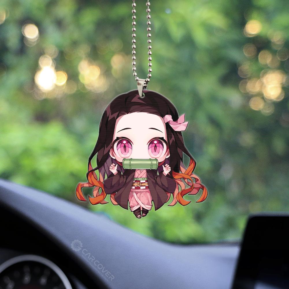 Kamado Nezuko Ornament Custom Anime Demon Slayer Car Accessories - Gearcarcover - 2