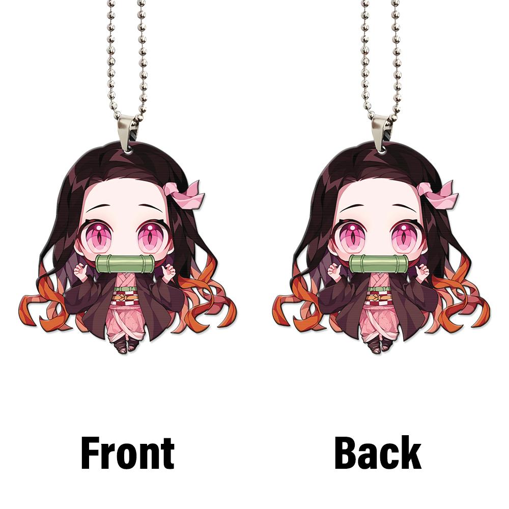 Kamado Nezuko Ornament Custom Anime Demon Slayer Car Accessories - Gearcarcover - 4
