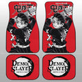 Kamado Tanjiro Car Floor Mats Custom Demon Slayer Anime Car Accessories Manga Style For Fans - Gearcarcover - 2