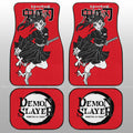 Kanao Tsuyuri Car Floor Mats Custom Demon Slayer Anime Car Accessories Manga Style For Fans - Gearcarcover - 2