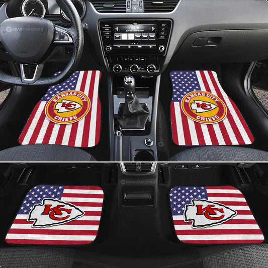 Kansas City Chiefs Car Floor Mats Custom Car Decor Accessories - Gearcarcover - 2