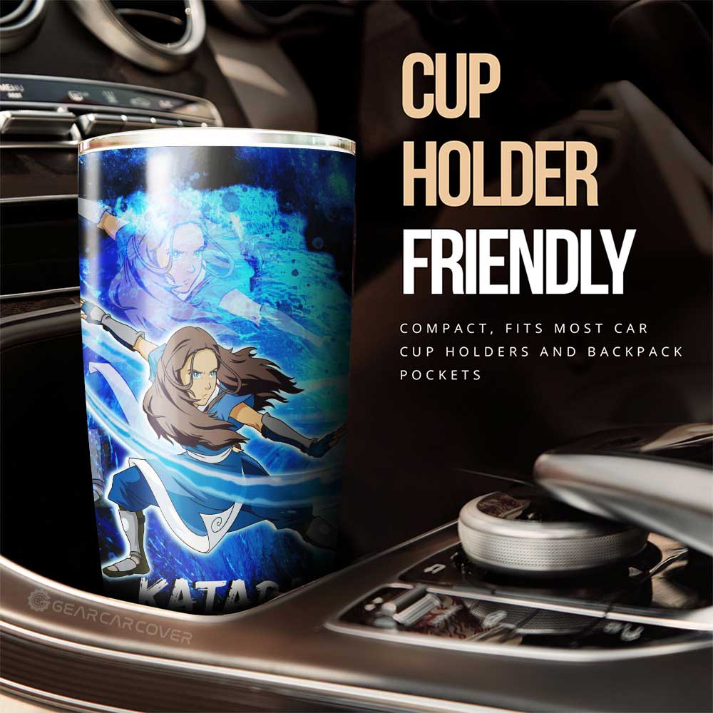 Katara Tumbler Cup Custom Avatar The Last Airbender Anime - Gearcarcover - 2