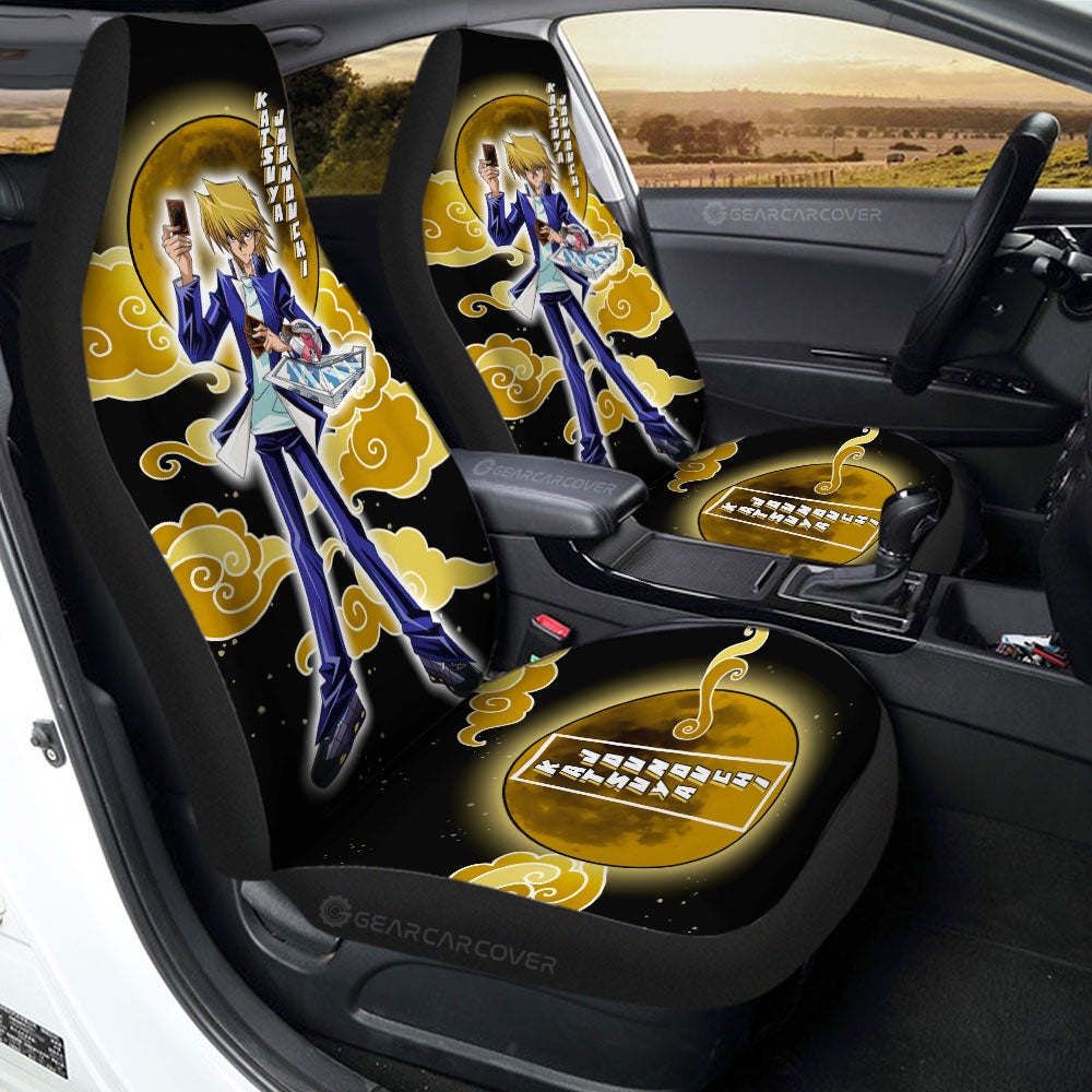 Katsuya Jounouchi Car Seat Covers Custom Yu-Gi-Oh! Anime Car Accessories - Gearcarcover - 1