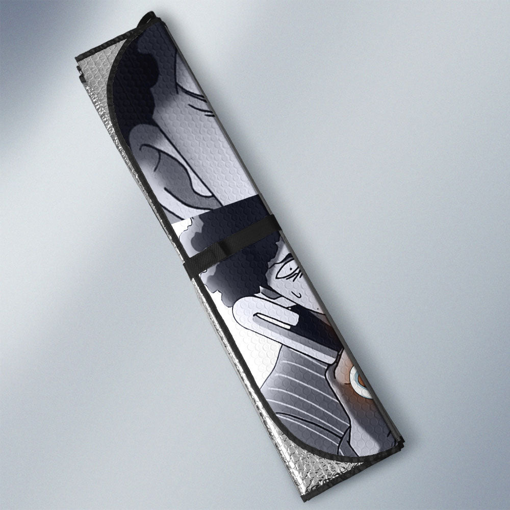 Katsuya Serizawa Car Sunshade Custom Mob Psycho 100 Anime Car Accessories For Fans - Gearcarcover - 2