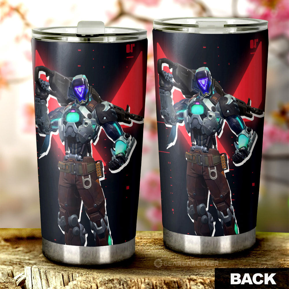Kay O Tumbler Cup Custom Valorant Agent - Gearcarcover - 3