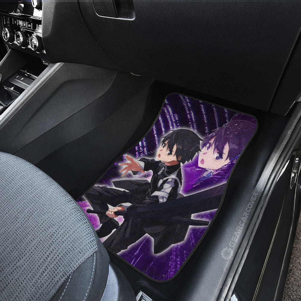 Kazuto Kirigaya (Kirito) Car Floor Mats Custom Sword Art Online Anime - Gearcarcover - 3