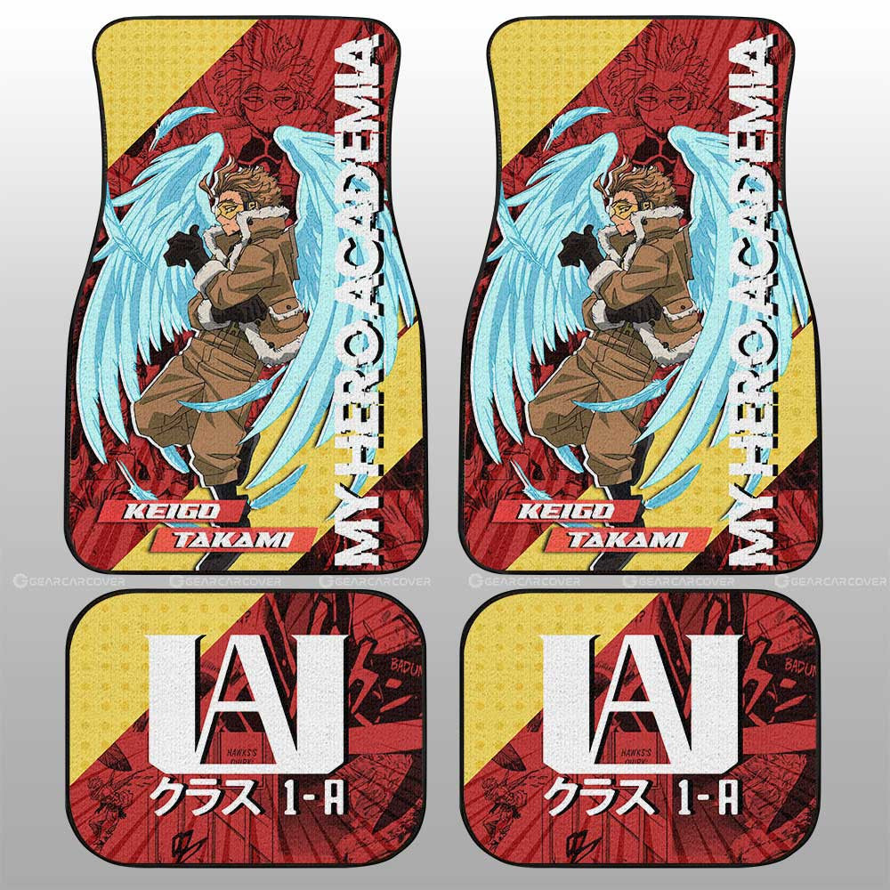 Keigo Takami Car Floor Mats Custom My Hero Academia Car Interior Accessories - Gearcarcover - 1
