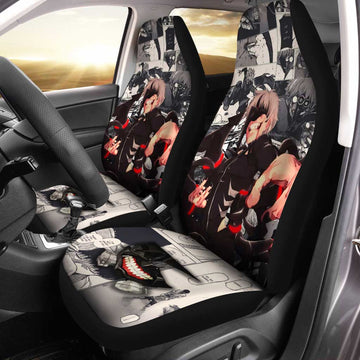 Ken Kaneki Car Seat Covers Custom Manga Anime Tokyo Ghoul Car Accessories - Gearcarcover - 1