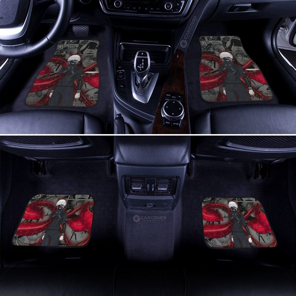 Ken Kaneki Kagune Car Floor Mats Custom Anime Tokyo Ghoul Car Accessories - Gearcarcover - 3