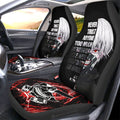 Ken Kaneki Quotes Car Seat Covers Custom Tokyo Ghoul Anime Car Accessories - Gearcarcover - 2