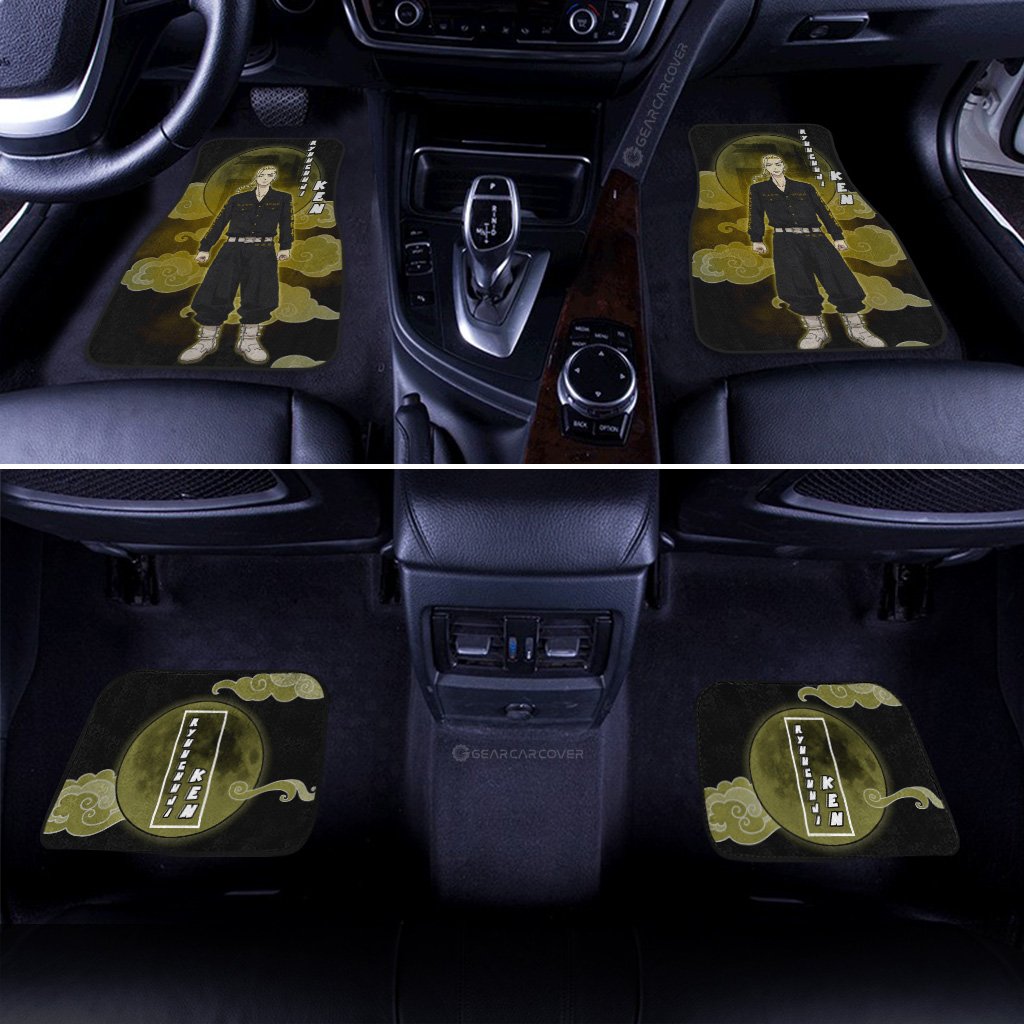 Ken Ryuguji Car Floor Mats Custom Tokyo Revengers Anime Car Interior Accessories - Gearcarcover - 3
