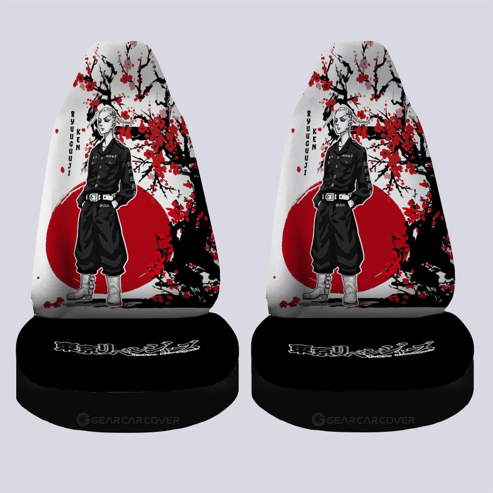 Ken Ryuguji Car Seat Covers Custom Japan Style Tokyo Revengers Anime Car Accessories - Gearcarcover - 4