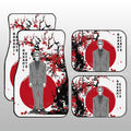 Kento Nanami Car Floor Mats Custom Japan Style Jujutsu Kaisen Anime Car Accessories - Gearcarcover - 1