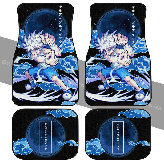 Killua Zoldyck Car Floor Mats Custom Anime Hunter x Hunter Car Accessories - Gearcarcover - 2