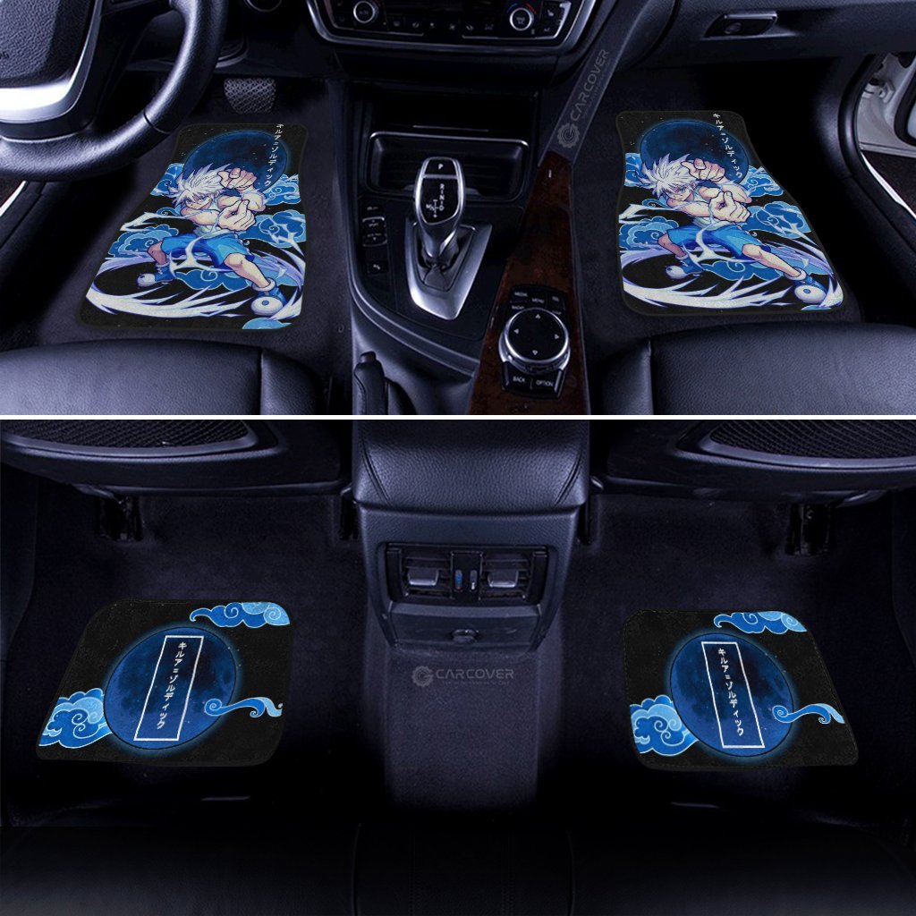 Killua Zoldyck Car Floor Mats Custom Anime Hunter x Hunter Car Accessories - Gearcarcover - 3