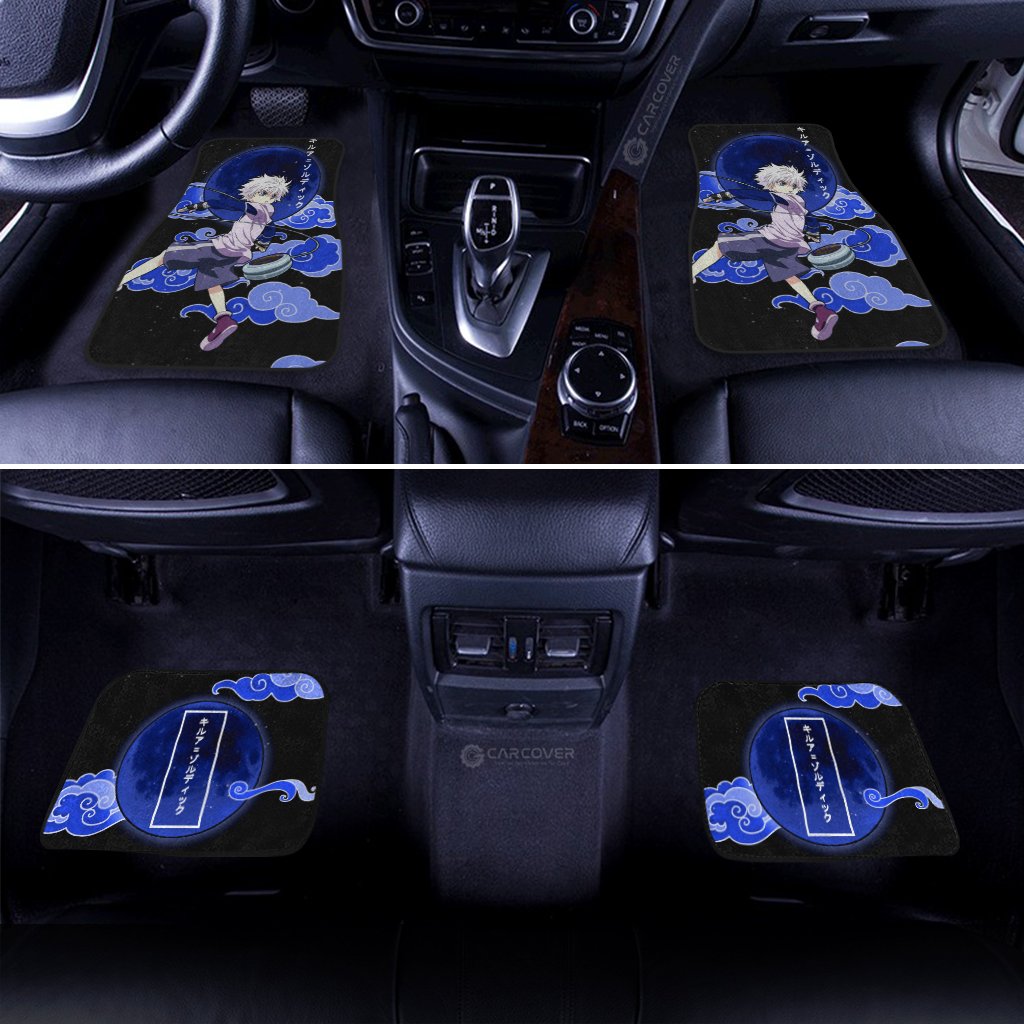 Killua Zoldyck Car Floor Mats Custom Hunter x Hunter Anime Car Interior Accessories - Gearcarcover - 3