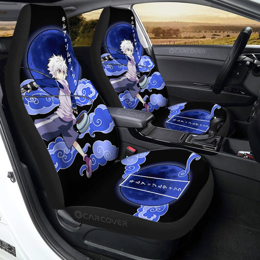 Killua Zoldyck Car Seat Covers Custom Hunter x Hunter Anime Car Accessories - Gearcarcover - 1