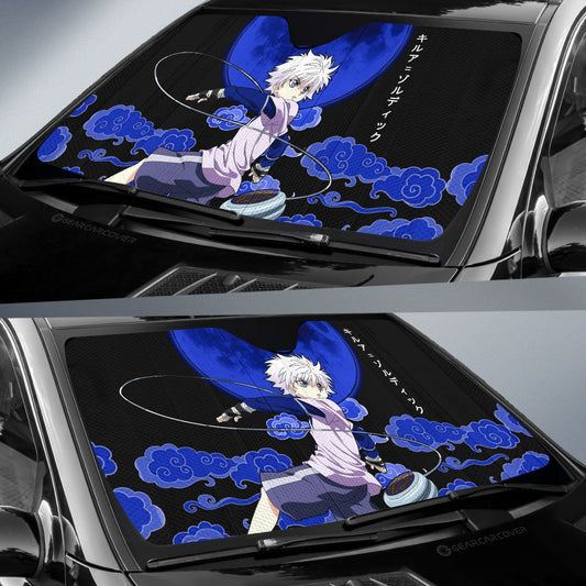 Killua Zoldyck Car Sunshade Custom Anime Hunter x Hunter Car Accessories - Gearcarcover - 2