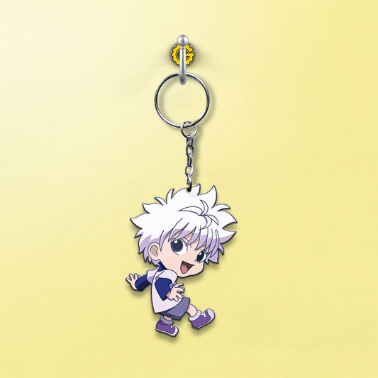 Killua Zoldyck Keychain Custom Hunter x Hunter Anime Car Accessories - Gearcarcover - 2