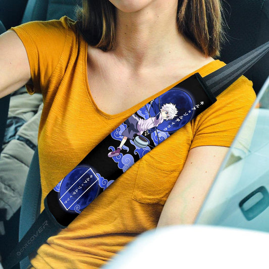 Killua Zoldyck Seat Belt Covers Custom Hunter x Hunter Anime Car Interior Accessories - Gearcarcover - 1