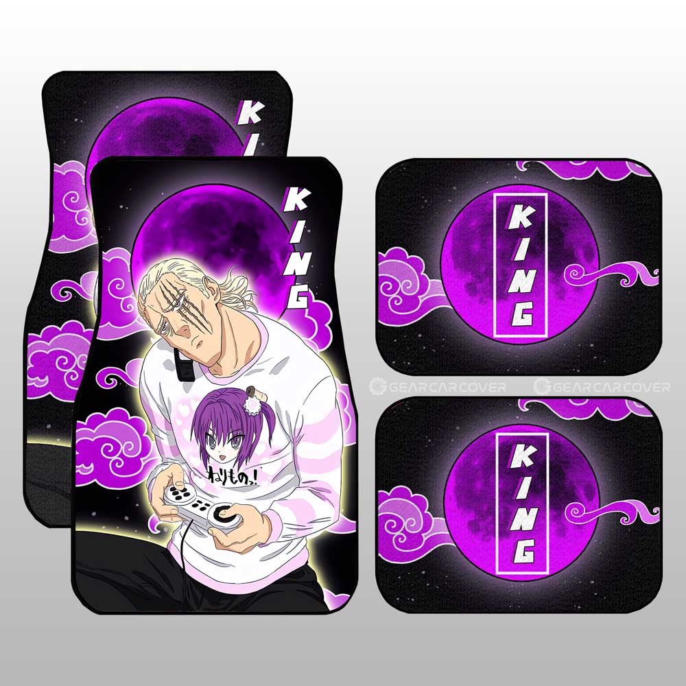 King Car Floor Mats Custom One Punch Man Anime Car Accessories - Gearcarcover - 1