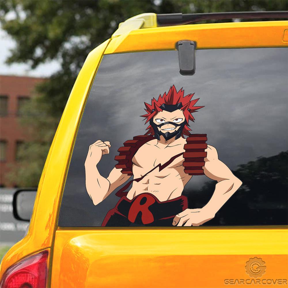 Kirishima Eijirou Car Sticker Custom My Hero Academia Anime Car Accessories - Gearcarcover - 3