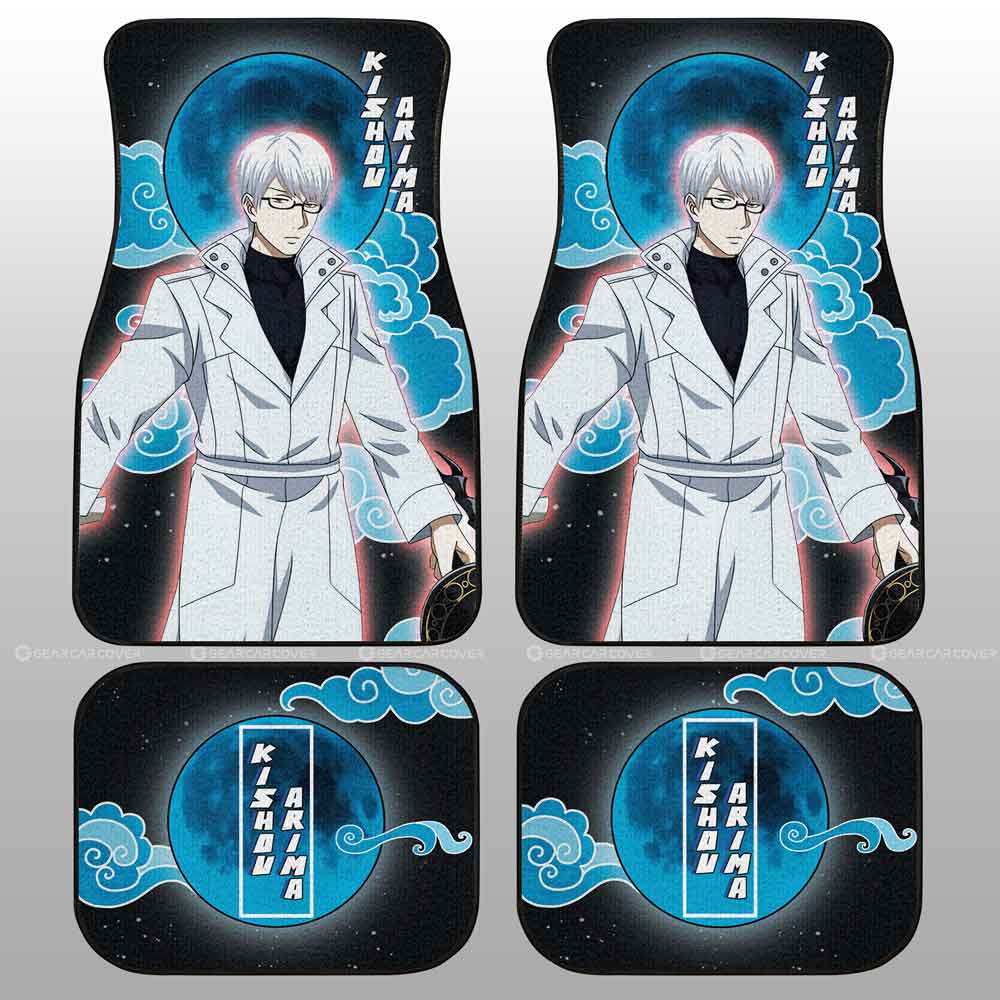 Kishou Arima Car Floor Mats Custom Tokyo Ghoul Anime Car Accessoriess - Gearcarcover - 2