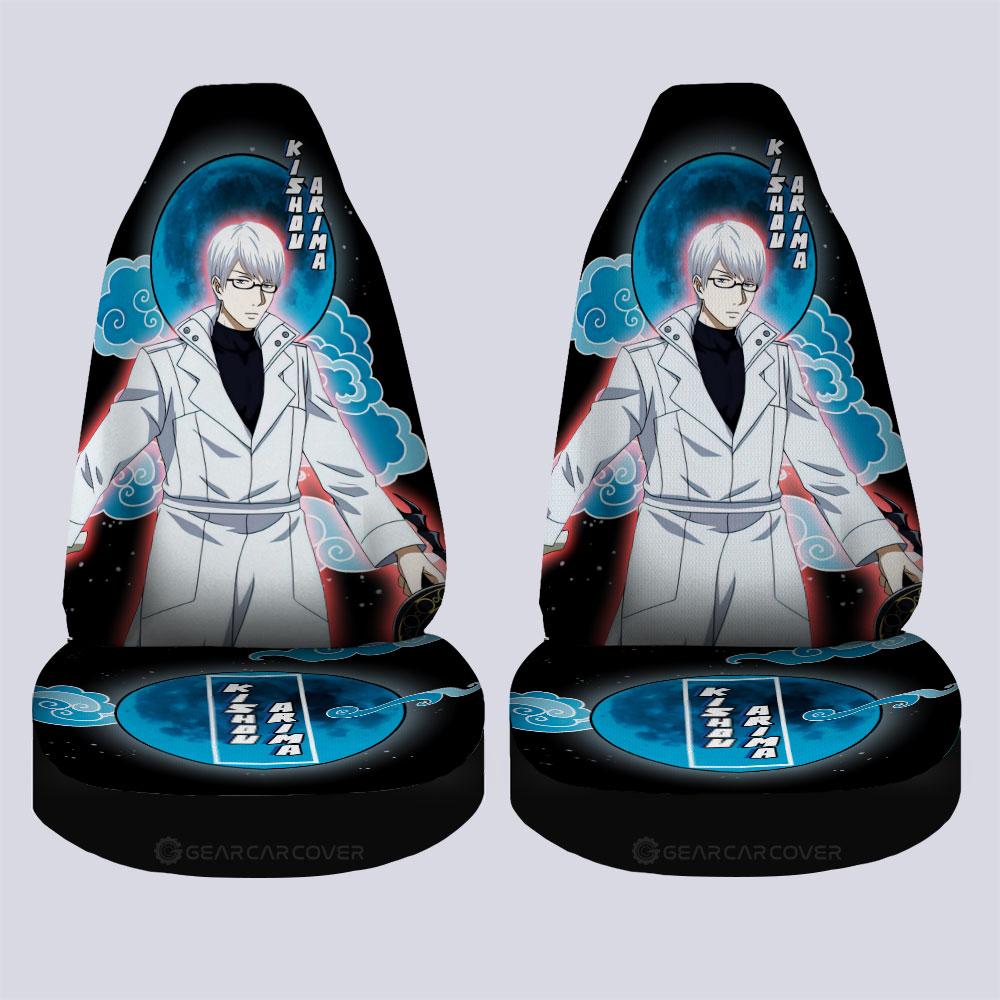 Kishou Arima Car Seat Covers Custom Tokyo Ghoul Anime Car Accessoriess - Gearcarcover - 4