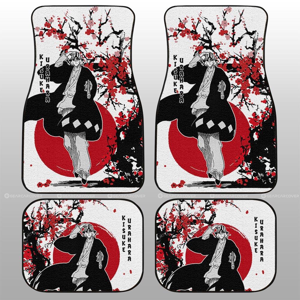 Kisuke Urahara Car Floor Mats Custom Japan Style Anime Bleach Car Interior Accessories - Gearcarcover - 2
